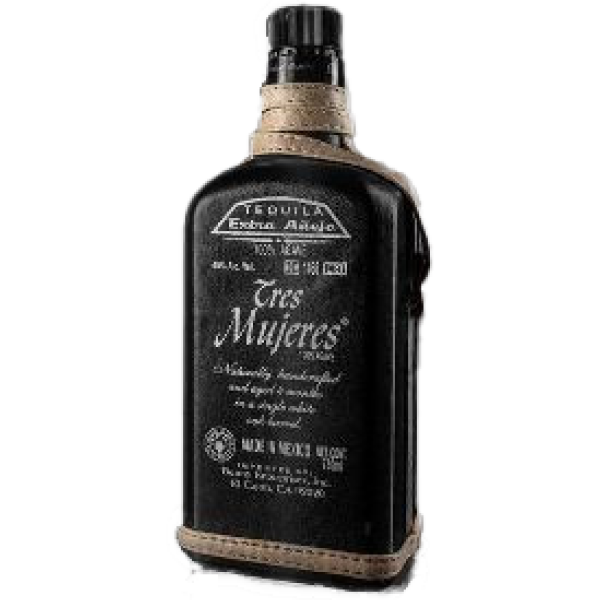 Tres Mujeres Extra Añejo Black Anfora