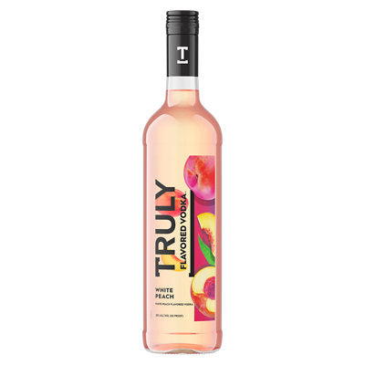 Buy Truly White Peach Flavored Vodka 60 750ML Online -Craft City