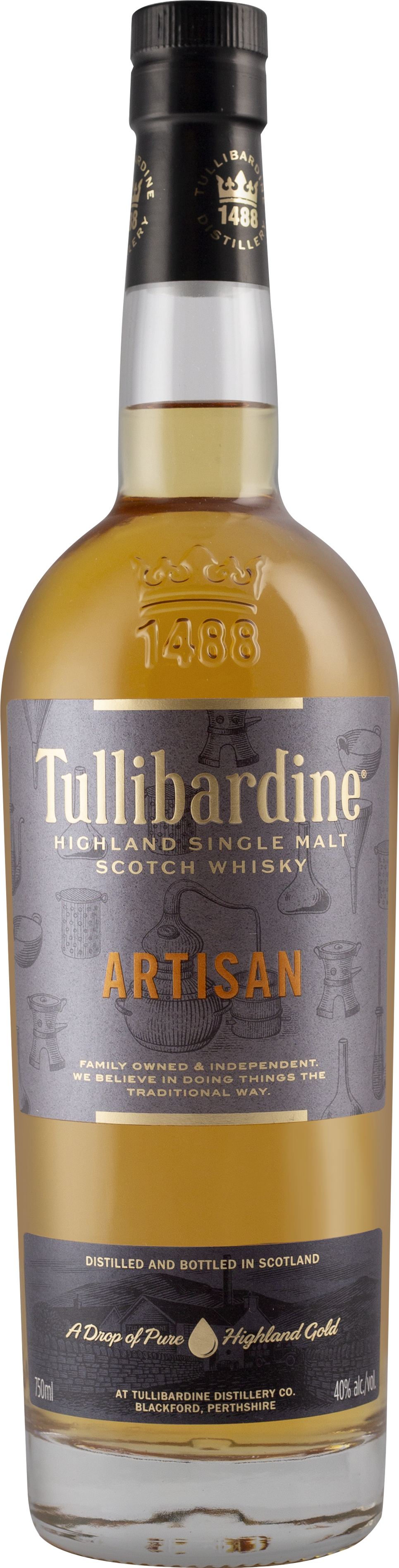 Buy Tullibardine Scotch Artisan 750ML Online -Craft City