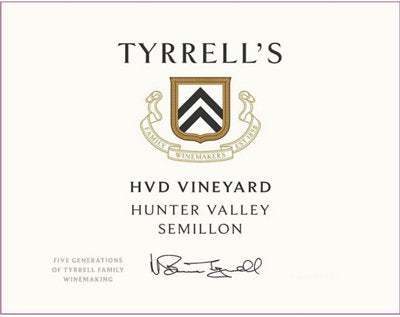Buy Tyrrell'S Wines Semillon Hvd Single Vineyard Hunter Valley 2017 750ML Online -Craft City