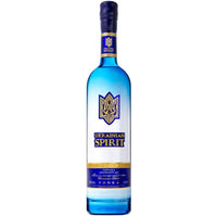 Buy Ukrainian Spirit Blue Leather Label Vodka Online -Craft City