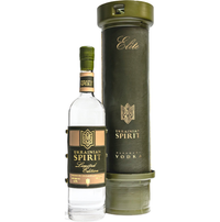 Buy Ukrainian Spirit Vodka Green Leather Label with Howitzer Case Online -Craft City