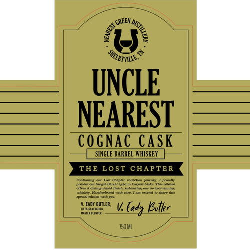 Buy Uncle Nearest Cognac Cask Single Barrel The Lost Chapter Online -Craft City