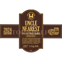 Buy Uncle Nearest Toasted Single Barrel 2024 Edition Online -Craft City