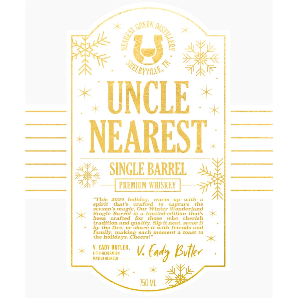 Buy Uncle Nearest Winter Wonderland Single Barrel Whiskey Online -Craft City