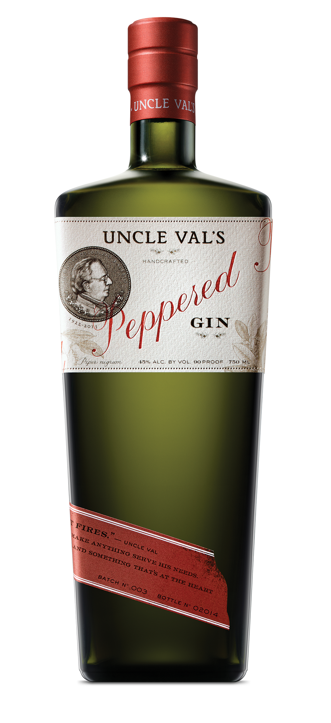 Buy Uncle Vals Gin Peppered 90 750ML Online -Craft City