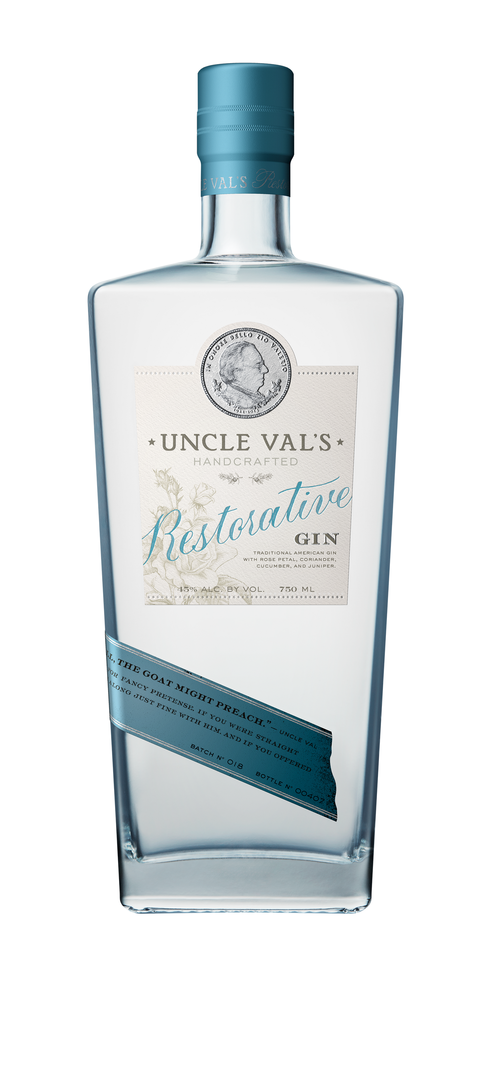 Buy Uncle Vals Gin Restorative 90 750ML Online -Craft City