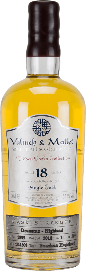 Buy Valinch Mallet Deanston 18YR 750ML Online -Craft City