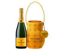 Buy Veuve Clicquot Champagne Brut With Sun Holder Cooler Bucket 750ml Online -Craft City