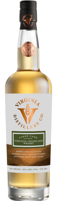 Buy Virginia Whiskey Highland Cider Finish 750ML Online -Craft City