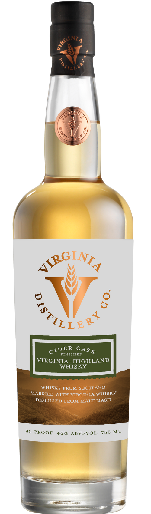 Buy Virginia Whiskey Highland Cider Finish 750ML Online -Craft City