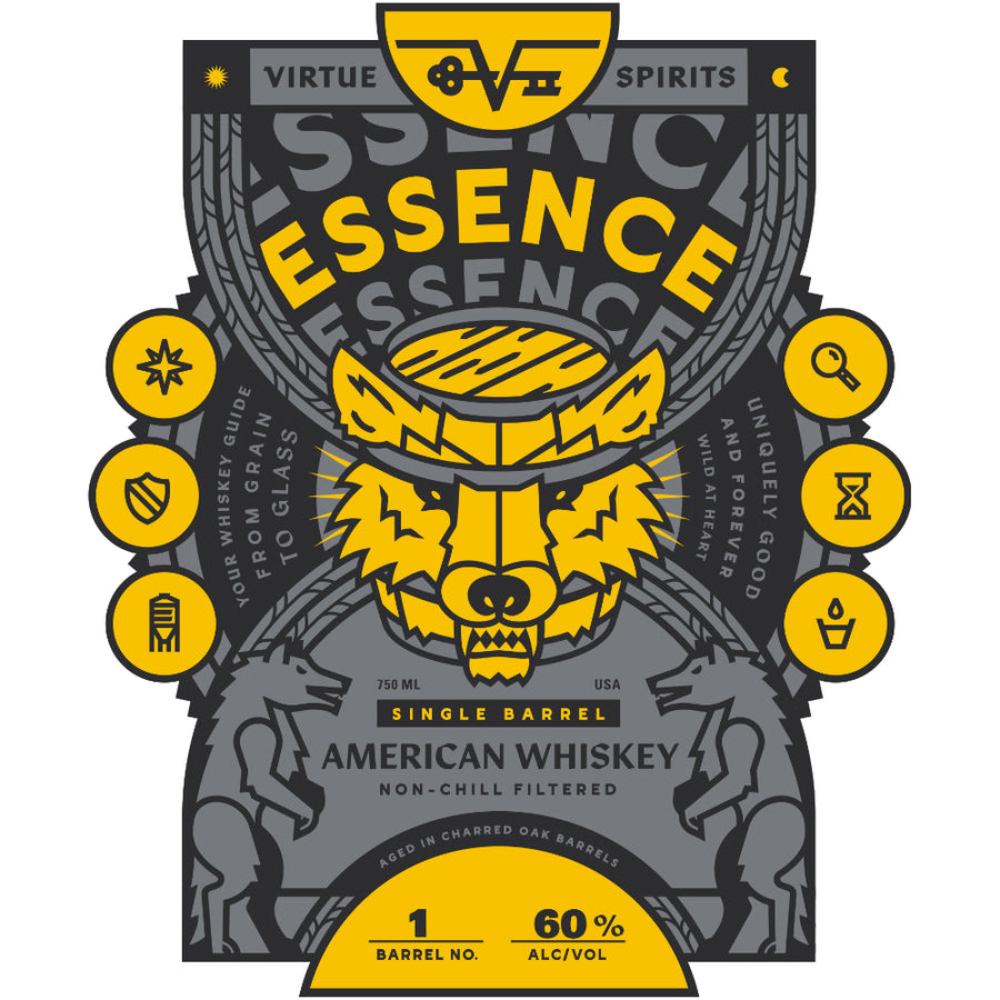 Buy Virtue Spirits Essence Single Barrel American Whiskey Online -Craft City