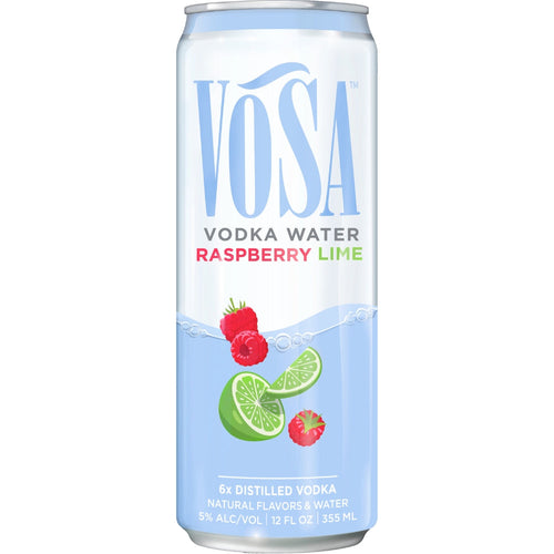 Buy Vosa Raspberry Lime Vodka Water By Kate Upton Online -Craft City
