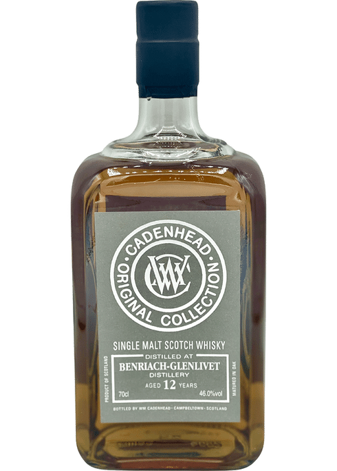 Buy WM Cadenhead Benriach Glenlivet 12Yr Online -Craft City