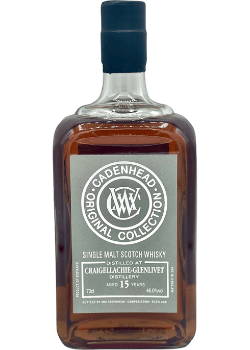 Buy WM Cadenhead Craigellachie Glenlivet 15Yr Online -Craft City
