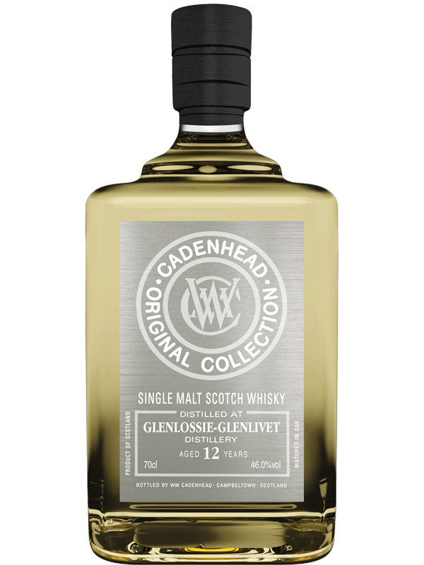 Buy WM Cadenhead Glenlossie-Glenlivet 12 Year Old Scotch Whisky Online -Craft City