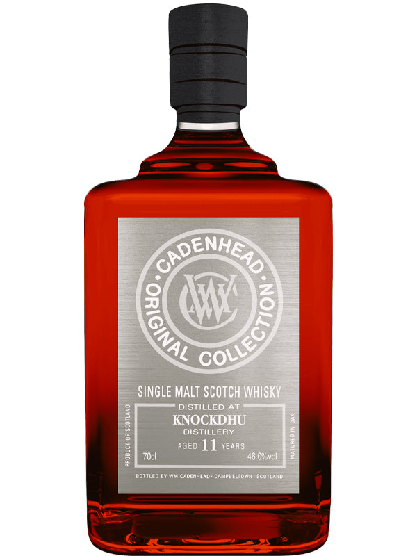 Buy WM Cadenhead Knockdhu 11 Year Old Scotch Whisky 2011 Online -Craft City