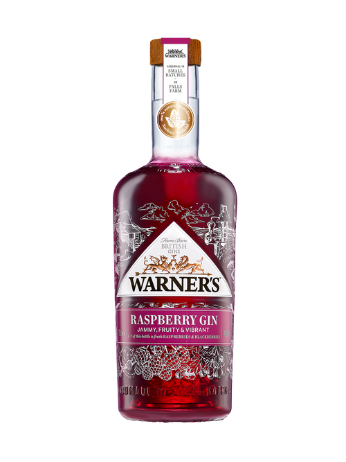 Buy Warners Gin Raspberry 750ML Online -Craft City