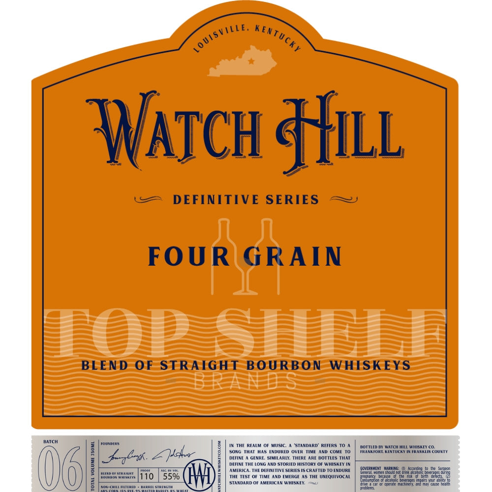 Buy Watch Hill Definitive Series Four Grain Bourbon Batch 06 Online -Craft City