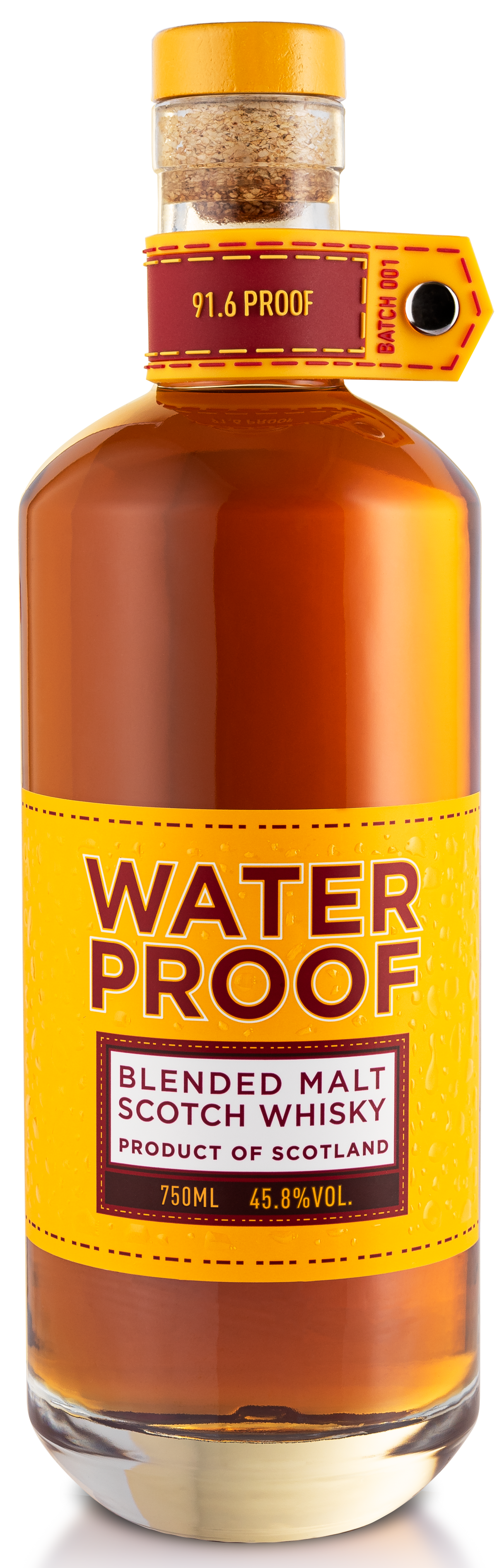 Buy Waterproof Scotch Blended 750ML Online -Craft City