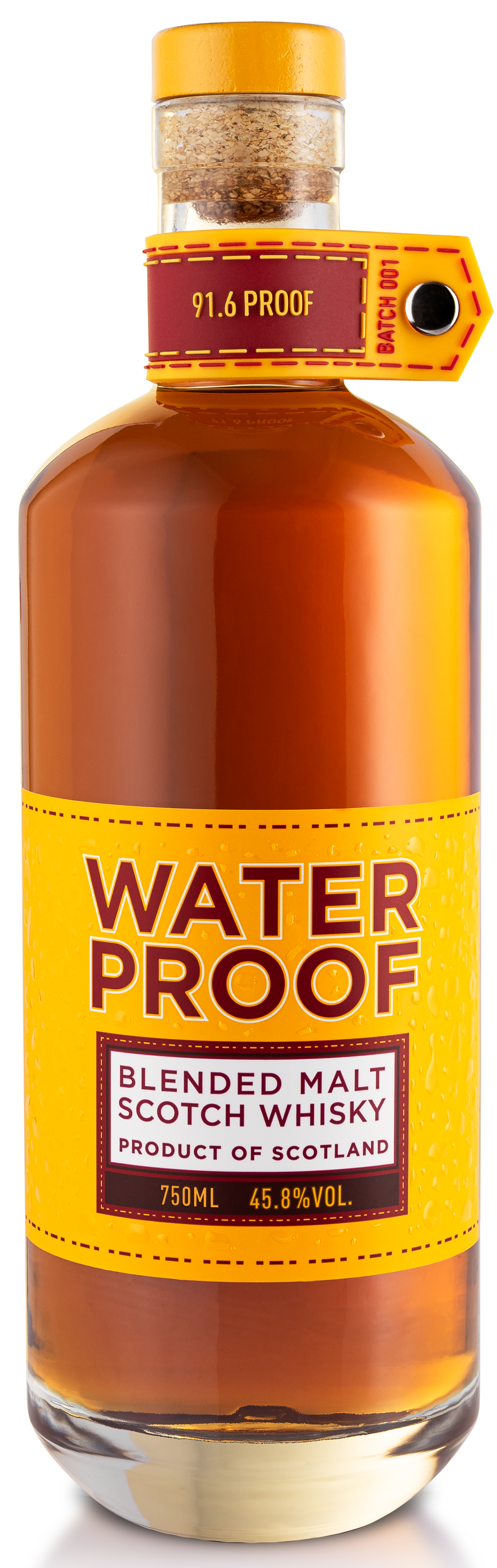 Buy Waterproof Scotch Blended 750ML Online -Craft City