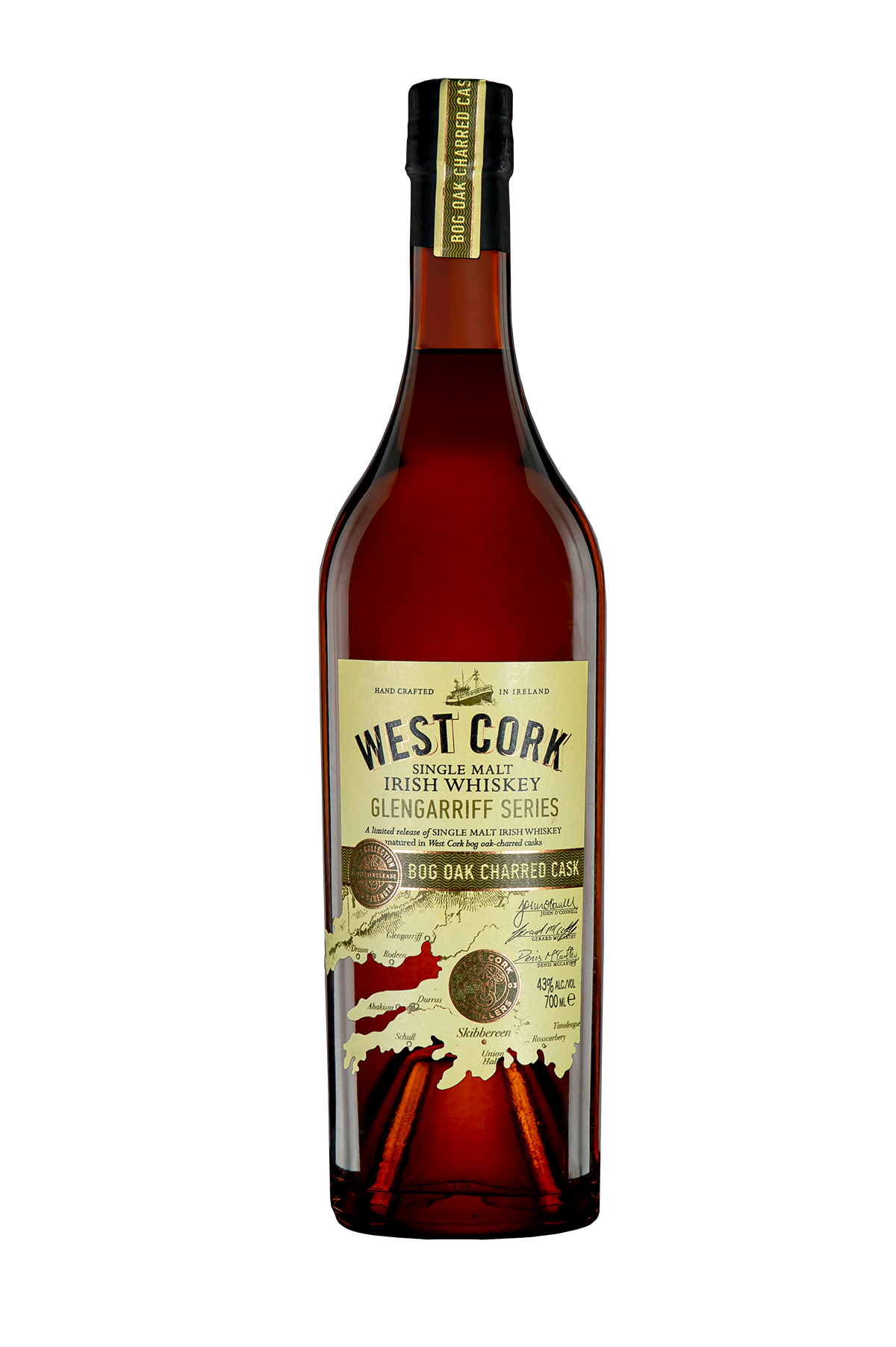 Buy West Cork Whiskey Gleng Bog Oak 750ML Online -Craft City
