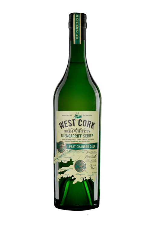 Buy West Cork Whiskey Gleng Peat Char 750ML Online -Craft City