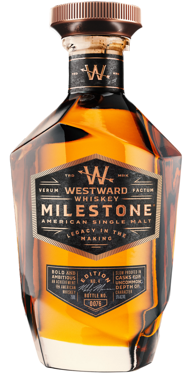 Westward Whiskey Milestone Edition No. 4 750ml bottle