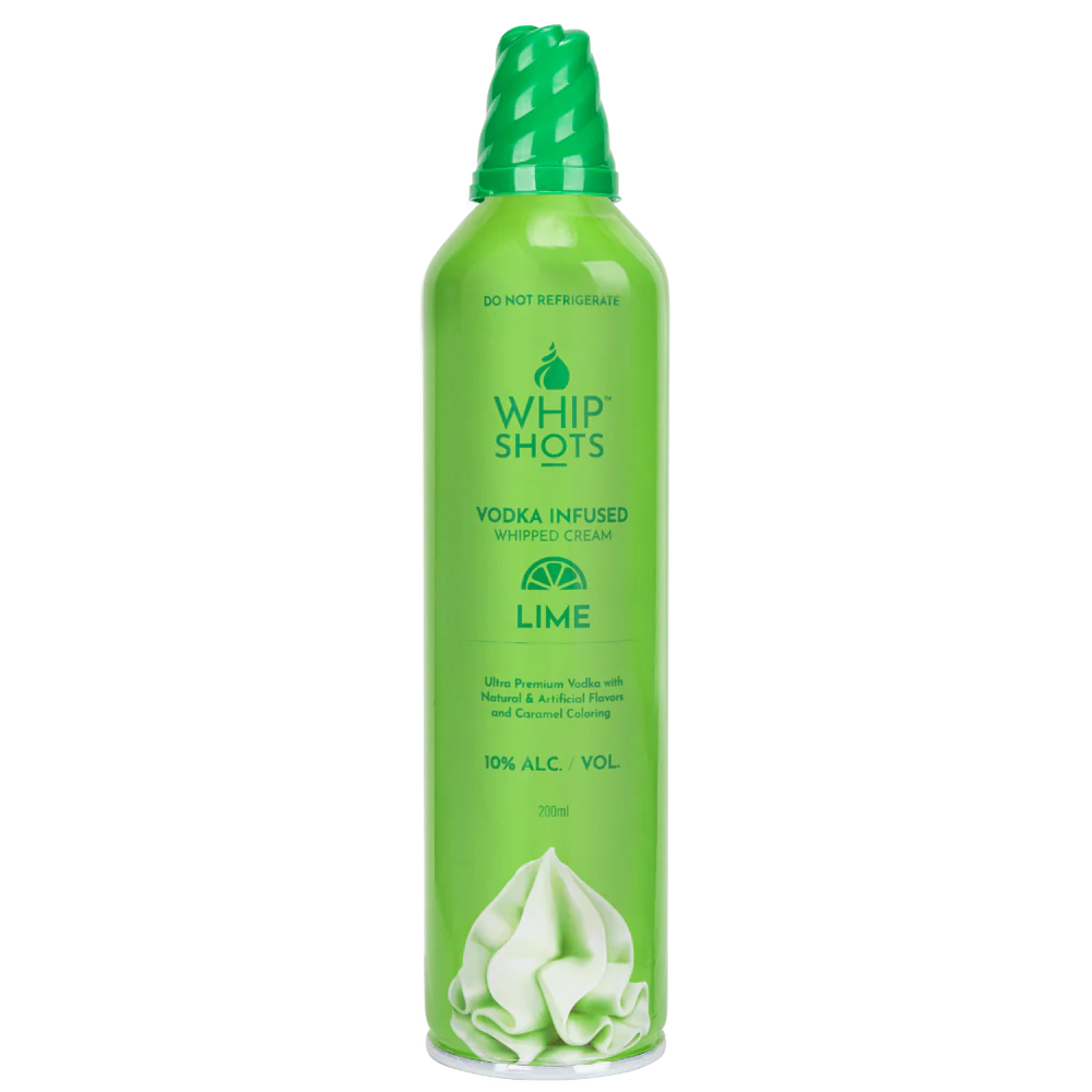 Buy Whip Shots Vodka Infused Lime Cream Online -Craft City