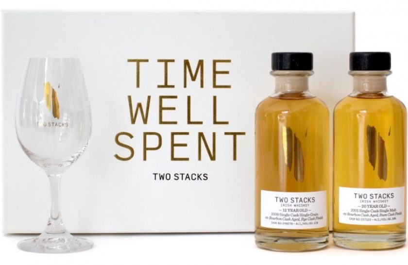 Buy Whiskey Gift Pack 'Time Well Spent - Cooley 12yr/ 20yr' [2 x 200ml w/ Glass] Online -Craft City