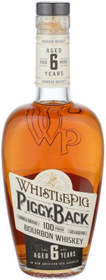 Buy Whistlepig Bourbon Piggyback 6 Yr 100 750ML Online -Craft City
