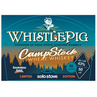 Buy Whistlepig CampStock Solo Stove Limited Edition 50ml Online -Craft City