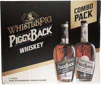 Buy Whistlepig Piggyback In New American Oak Barrels Combo 3 Each Rye 6 Yr 96.56 & Bourbon 6 Yr 100 1L Online -Craft City