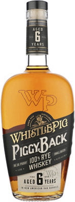 Buy Whistlepig Rye Whiskey Piggyback In New American Oak Barrels 6 Yr 96.56 1L Online -Craft City