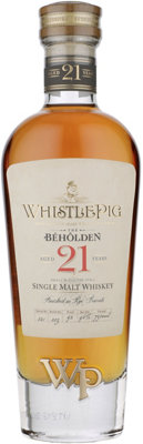 Buy Whistlepig Single Malt Whiskey The Beholden Finished In Rye B 21 Yr 92 750ML Online -Craft City