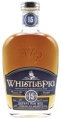Buy Whistlepig Straight Rye Whiskey Finished In Vermont Estate Oak 15 Yr 92 750ML Online -Craft City