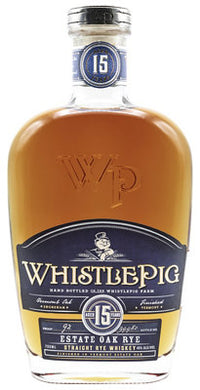 Buy Whistlepig Straight Rye Whiskey Finished In Vermont Estate Oak 15 Yr 92 750ML Online -Craft City
