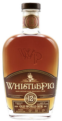 Buy Whistlepig Straight Rye Whiskey Old World 12 Yr 86 750ML Online -Craft City