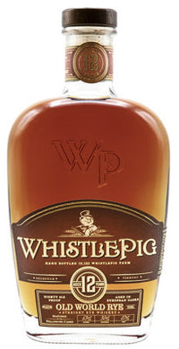 Buy Whistlepig Straight Rye Whiskey Old World 12 Yr 86 750ML Online -Craft City