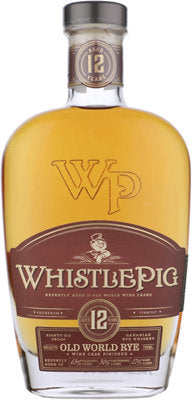 Buy Whistlepig Straight Rye Whiskey Old World 12 Yr 86 W/ Gift Canister 750ML Online -Craft City