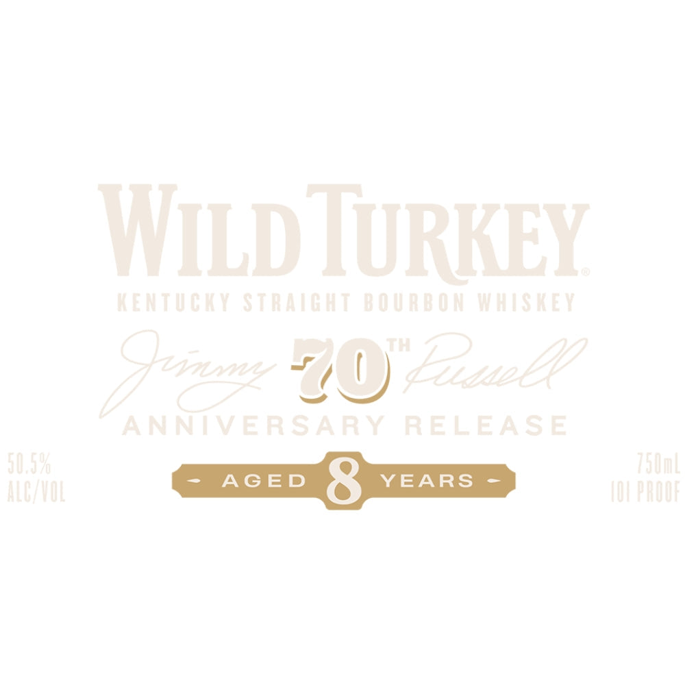 Buy Wild Turkey Jimmy Russell 70th Anniversary Release Online -Craft City