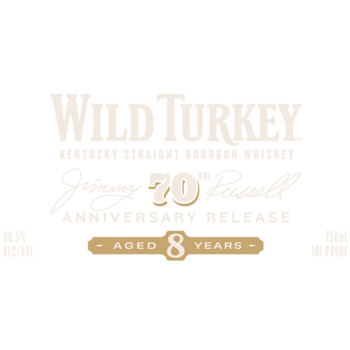 Buy Wild Turkey Jimmy Russell 70th Anniversary Release Online -Craft City