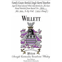 Buy Willet 18 Year Old Single Barrel Bourbon Barrel #8551 Online -Craft City