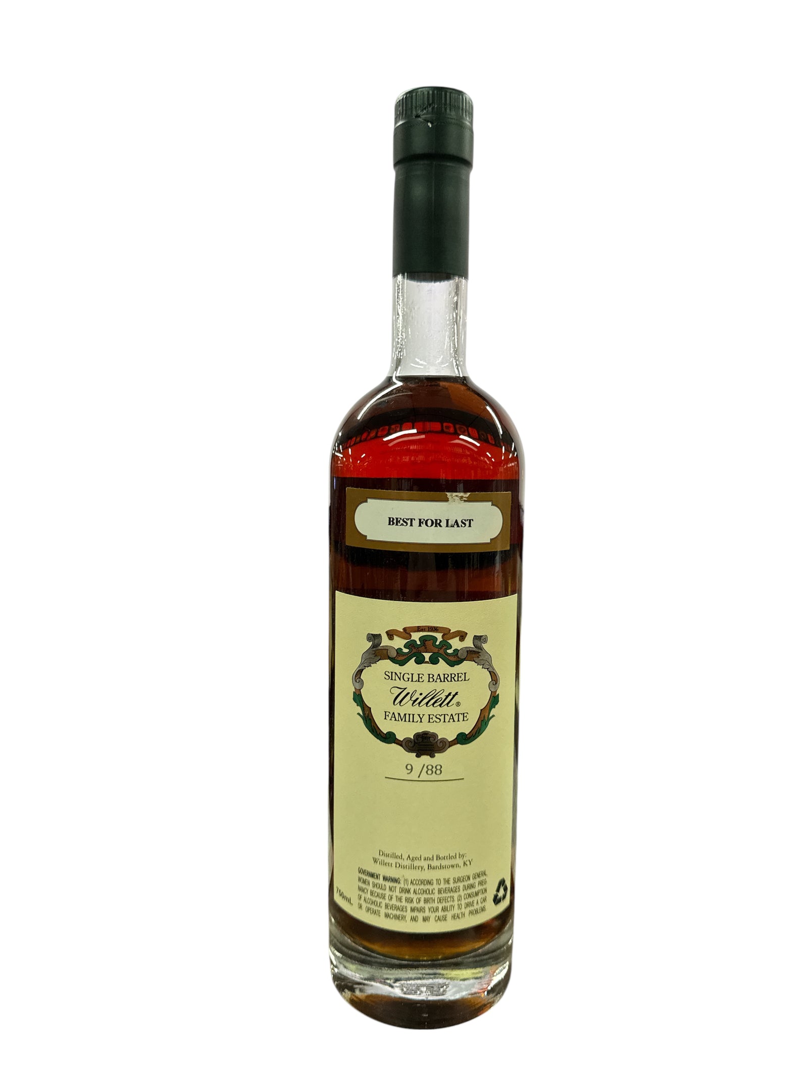 Buy Willet Family Estate Rye 11 Year Single Barrel 'Best For Last' Online -Craft City