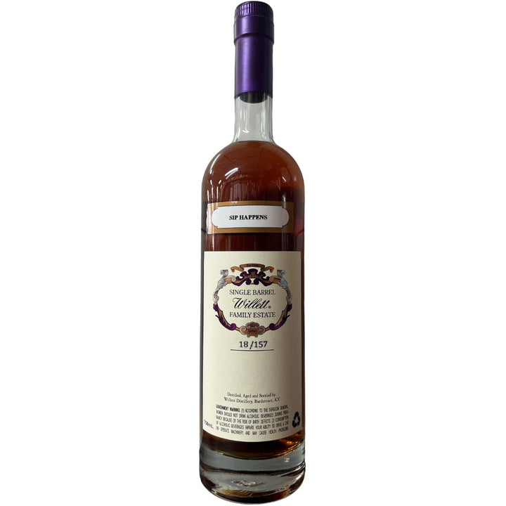 Buy Willett 11 Year Old Single Barrel Bourbon #1044 'Sip Happens' Online -Craft City