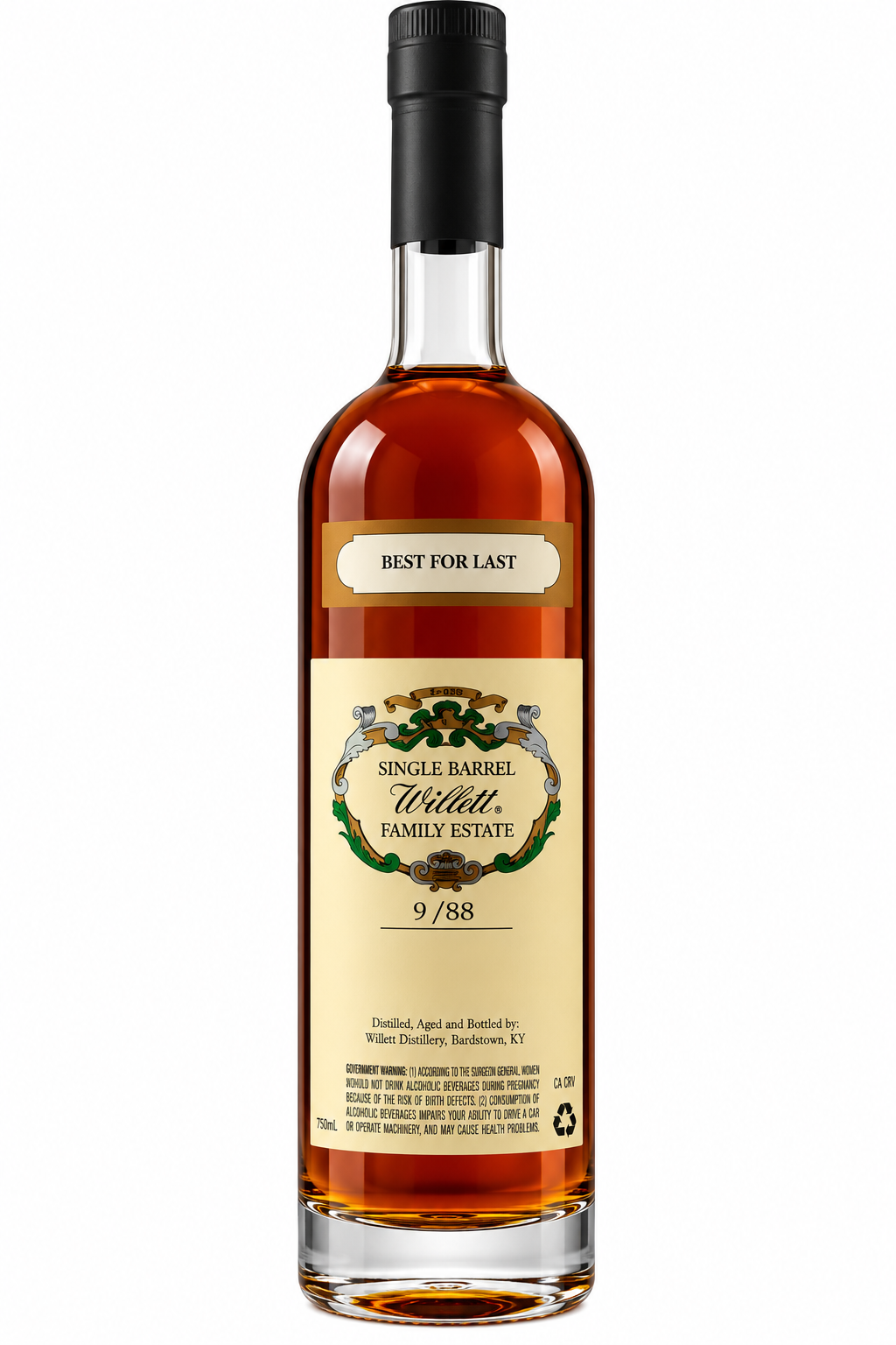 Willett Family Estate Single Barrel 11 Year Old Rye Whiskey #2364 'Best For Last'