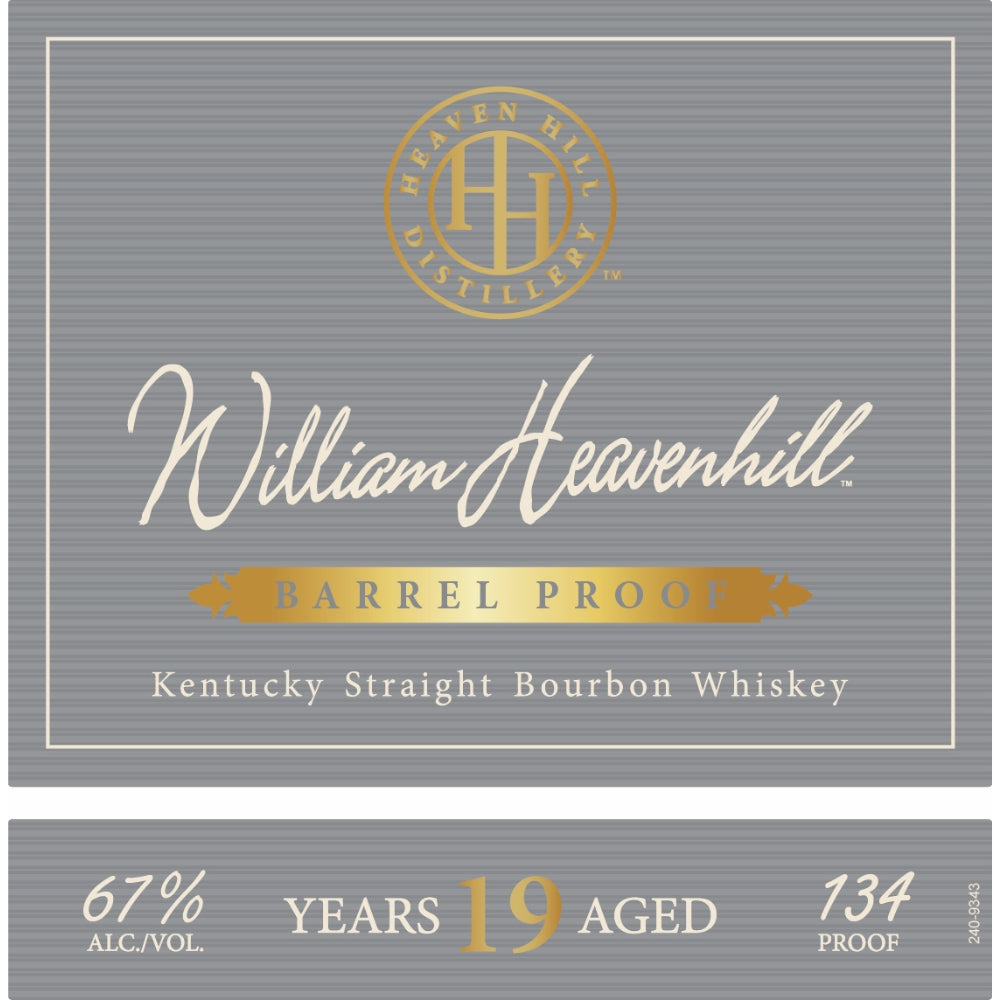 Buy William Heavenhill 19 Year Old Barrel Proof Bourbon Online -Craft City