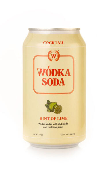 Buy Wodka Soda, 'Hint of Lime', [355ml Cans] Online -Craft City