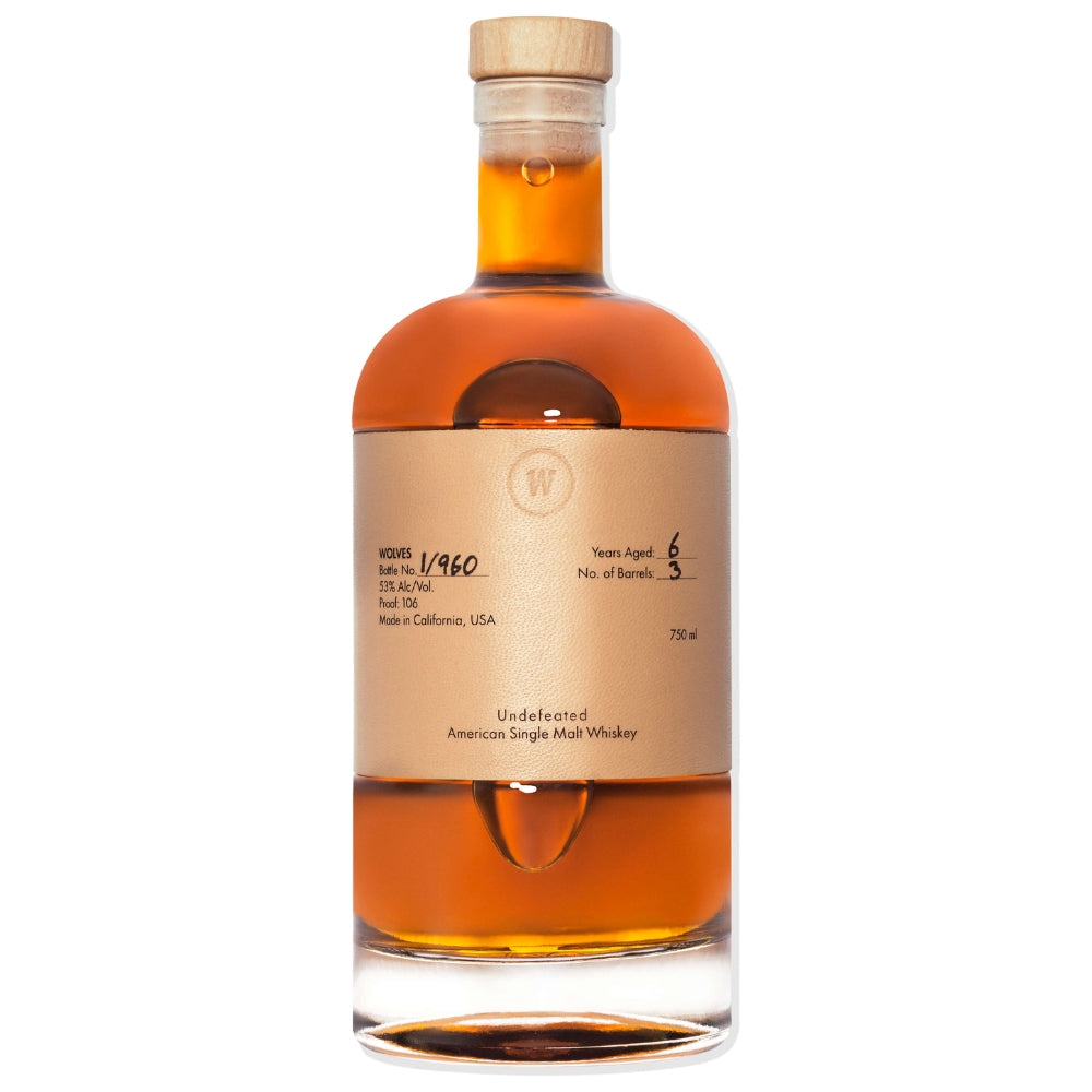 Buy Wolves Undefeated American Single Malt Release #2 Online -Craft City