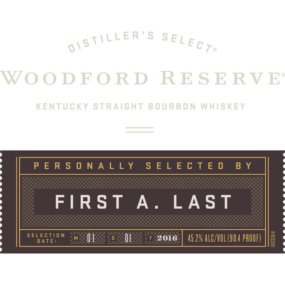 Buy Woodford Reserve Distiller’s Select Personal Selection Bourbon Online -Craft City
